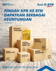 Wow, BTN Tebar Hadiah Emas! Strategi Jitu Pemasaran KPR