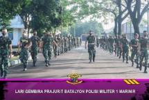 Prajurit Batalyon Polisi Militer 1 Marinir 