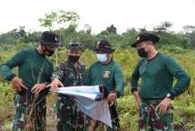 Komandan Komando Latih Korps Marinir TNI AL Kolonel Marinir I Made Sukada Tinjau Kesiapan Tempat Latihan Armada Jaya XXXIX