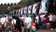BRI Berangatkan Driver Gojek Mudik