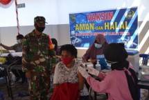 Vaksinasi di Merauke Papua