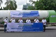 96 Ton Oksigen dari Pupuk Indonesia ke Beberapa Daerah