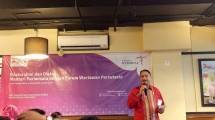 Menteri Pariwisata, Arief Yahya, Saat Gelar Dialog dan Silaturahmi dalam Acara Bukber dengan Forum Wartawan Pariwisata, di kawasan Kelapa Gading, Jakarta Utara, Selasa (20/6/2017) (Chodijah Febriyani/INDUSTRY.co.id)