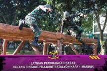 Prajurit Batalyon Kendaraan Amfibi Pengangkut Artileri 1 Marinir 