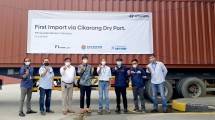 PT Hyundai Motors Indonesia dan PT Nozomi Otomotif Indonesia lakukan impor perdaa lewat Cikarang Dry Port