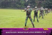 Prajurit Batalyon Kendaraan Amfibi Pengangkut Artileri 1 Marinir 