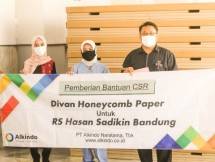 ALDO Sumbangkan Divan Honeycomb Paper ke RSHS Bandung