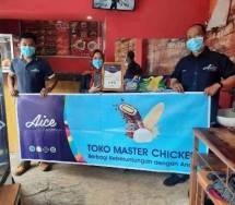 Aice Komitmen Bantu UMKM dan Edukasi Masker ke Masyarakat 