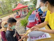 Wow! Ada Es Krim Joyday di Kegiatan Vaksinasi Anak