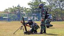 Batalyon Infanteri 5 Marinir Laksanakan Gun Drill Mortir 60 mm