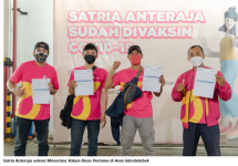 Anteraja Gelar Vaksinasi Mandi