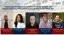 Luar Biasa! Lima Mahasiswa President University Raih Beasiswa dari Pemerintah Kuliah ke Luar Negeri