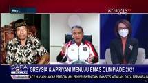 Menteri Pemuda dan Olahraga Republik Indonesia (Menpora RI) Zainudin Amali meminta ayah Apriyani Rahayu, Amiruddin Pora untuk terus memberikan semangat agar putrinya bisa meraih prestasi terbaik di Olimpiade Tokyo 2020. Apriyani yang berpasangan dengan Greysia Polii pada nomor ganda putri berpeluang mendapatkan medali setelah lolos ke final cabang olahraga bulu tangkis.(foto:putra/kemenpora.go.id)