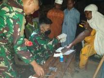 Satgas TNI B Pamrahwan Yonif RK 751/VJS 