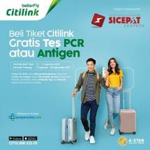 Penumpang Citilink Kini Gratis Tes PCR atau Antigen untuk Penumpang