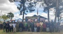 Hari Jadi Batalyon Dirayakan Satgas Pamrahwan Yonif RK 751/VJS Bersama Masyarakat di Pegunungan Tengah Papua