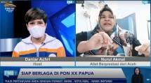 Diskusi Media Forum Merdeka Barat 9 (FMB9) yang bertajuk "Siap Berlaga di PON XX Papua" pada Jumat (13/8/2021).