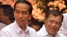 Presiden Joko Widodo dan Wakil Presiden Jusuf Kalla