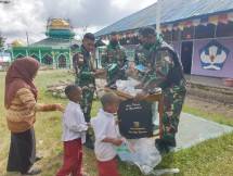 Satgas TNI Yonif RK 751/VJS 