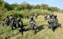 Pasukan Khusus TNI AL Berlatih di Puslatpur Baluran Situbonddo