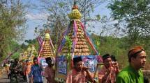 Festival Ketupat Danau Perintis 2017 (Foto:Elshinta.com)