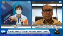 Chef de Mission (CdM) Indonesia Olimpiade Tokyo 2020 Rosan Perkasa Roeslani dalam Diskusi Media Forum Merdeka Barat 9 (FMB9) yang bertajuk "PON XX Papua: Target Prestasi Kelas Dunia" pada Senin (23/8/2021).