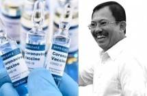 Dokter Terawan dan Ilustrasi Vaksin (foto Kolase)