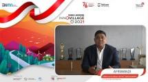 Direktur Human Capital Management Telkom Afriwandi dalam Grand Launching InnoVillage 2021 yang digelar secara virtual