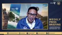 Menteri Pariwisata dan Ekonomi Kreatif Sandiaga Salahuddin Uno