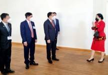 Ketua DPR RI Dr. (H.C.) Puan Maharani melakukan pertemuan bilateral dengan Ketua Parlemen Austria dan Ketua Parlemen Vietnam dalam pertemuan bilateral dengan Presiden Parlemen Austria di Wina, Selasa (7/9/2021