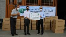 WGS serahkan batuan APD hingga hand sanitizer melalui Yayasan Buddha Tzu Chi