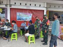 Aparat TNI dari Kodim 1710/Mimika Kodam XVII/Cenderawasih 