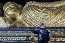 Patung Buddha Gautama di Desa Wisata Majapahit Bejijong, Kecamatan Trowulan, Kabupaten Mojokerto, Jawa Timur (Dok: Kemenparekraf)