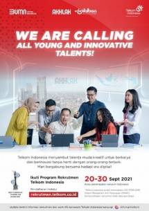 Telkom membuka lowongan pekerjaan