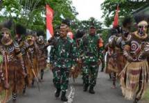 Pangdam VI/Mulawarman Kunjungan Kerja ke Korem 174 ATW Merauke 