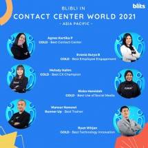 Blibli Loyalty Team Service (BLITS) yang merupakan satuan pelayanan pelanggan dan berhasil meraih prestasi