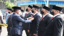 Tujuh Karyawan TelkomGroup Dianugerahi Tanda Kehormatan Satyalancana 