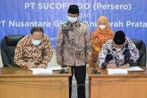 Direktur Utama SUCOFINDO, Mas Wigrantoro Roes Setiyadi menyampaikan bahwa pelaksanaan penandatanganan Nota Kesepahaman ini merupakan wujud komitmen SUCOFINDO untuk terus mendukung peningkatan industri halal di Indonesia. 