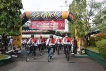 Pangdam II Sriwijaya, Kapolda dan Forkopimda Gelar Gowes Sepeda Bersama