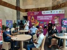 Ketum PWI Pusat Resmikan Media Center Jakarta PON XX Papua 2021