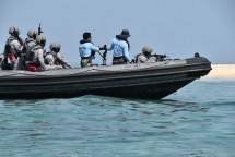 Pasukan Elit Bakamla Latihan Menembak Reaksi di Atas RHIB