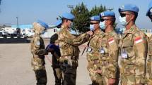 104 Prajurit TNI Konga Satgas Yonmek XXIII-O/UNIFIL Promosi Jabatan
