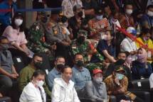 Pangdam XVII Cenderawasih Mayjen TNI Ignatius Yogo Triyono Dampingi Presiden Jokowi Dalam Kunkeer di Merauke 