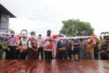Pusat Kuliner Sentari Papua Diresmikan Pangdam XVII Cenderawasih Mayjen TNI Ignatius Yogo Triyono