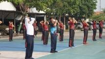 Kadismat Kormar Jakarta Tingkatkan Imun Tubuh Bersama Staf