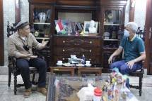 Gubernur Jawa Tengah, Ganjar Pranowo kedatangan tamu istimewa, Senin (11/10/2021) malam. Bukan tamu sembarangan, malam itu pentolan grup band Padi Reborn, Fadli datang singgah ke rumah dinas Ganjar di Puri Gedeh Kota Semarang.