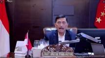 Menteri Koordinator Bidang Kemaritiman dan Investasi Luhut B. Pandjaitan