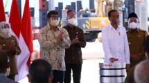 Dahsyat Luar Biasa! Jokowi: 600 Ribu Truk Bakal Antri Berjejer di Smelter Freeport KEK Gresik