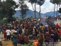Ribuan Warga Intan Jaya Pesta Bakar Batu, Wujud Syukur Pentahbisan Tiga Putra Papua Jadi Imam