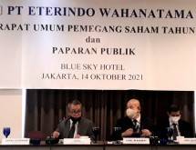 Eterindo Wahanatama Bukukan Laba Usaha Rp90 Miliar pada 2020